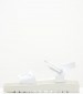 Kids Flip Flops & Sandals Alicante.Jr White ECOleather Replay