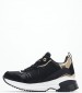 Women Casual Shoes Comet.Stn Black Fabric Replay