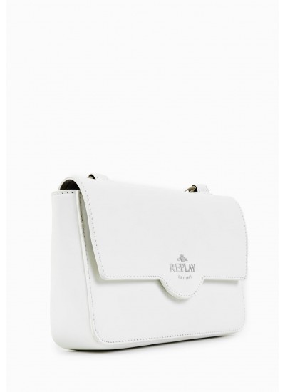 Women Bags FW3596 White ECOleather Replay