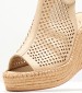 Women Platforms High Jess.Perf Gold Fabric Replay