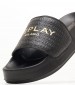 Women Flip Flops & Sandals Lotty.Cocco Black ECOleather Replay