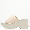 Γυναικεία Mules Malva.Block Μπεζ ECOleather Replay