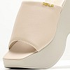Γυναικεία Mules Malva.Block Μπεζ ECOleather Replay