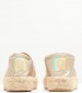 Women Espadrilles Nash.Rep2 Gold ECOleather Replay