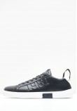 Men Casual Shoes Polys1981 Black Leather Replay