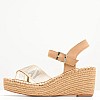 Γυναικείες Πλατφόρμες Χαμηλές Susan.Cross Χρυσό ECOleather Replay Γυναικείες Πλατφόρμες Χαμηλές Susan.Cross Χρυσό ECOleather Replay