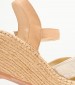 Women Platforms Low Susan.Cross Gold ECOleather Replay