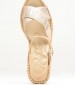 Women Platforms Low Susan.Cross Gold ECOleather Replay