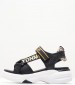 Kids Flip Flops & Sandals Tempura.Jr1 Black Fabric Replay