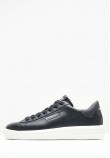 Men Casual Shoes University.Prime Black Leather Replay