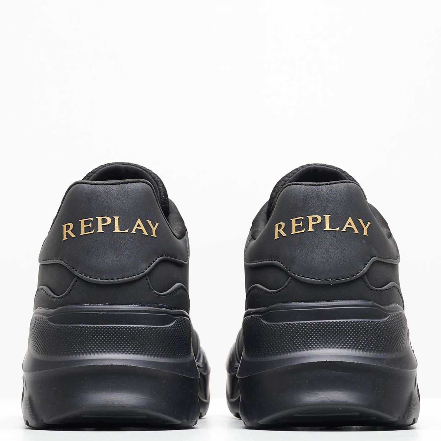 Γυναικεία Παπούτσια Casual Vanessa.Tape Μαύρο ECOleather Replay