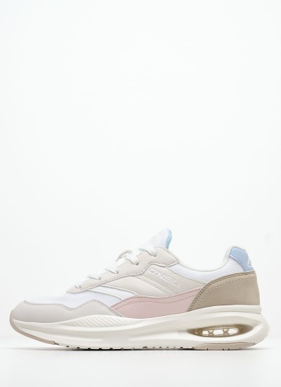 Γυναικεία Παπούτσια Casual Avila.Low Άσπρο ECOleather O'Neill