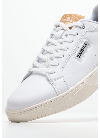 Ανδρικά Παπούτσια Casual Sampras Άσπρο ECOleather O'Neill