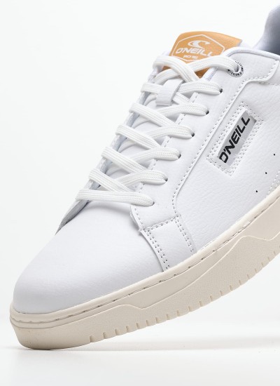 Γυναικεία Παπούτσια Casual Avila.Low Άσπρο ECOleather O'Neill