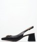 Women Pumps & Peeptoes Low 116001411 Black Leather Mortoglou