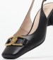 Women Pumps & Peeptoes Low 116001411 Black Leather Mortoglou