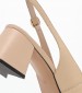 Women Pumps & Peeptoes Low 116001411 Beige Leather Mortoglou