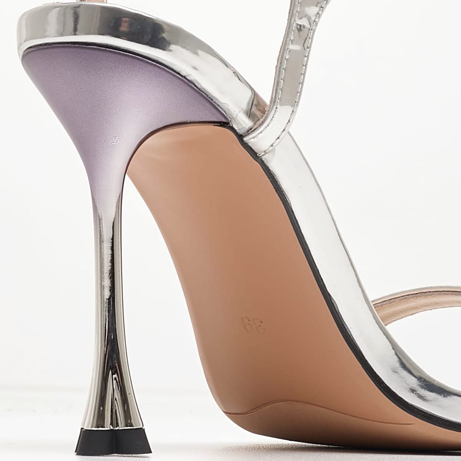 Women Sandals 116001447 Silver Leather Mortoglou Women Sandals 116001447 Silver Leather Mortoglou