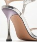 Women Sandals 116001447 Silver Leather Mortoglou