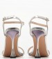 Women Sandals 116001447 Silver Leather Mortoglou