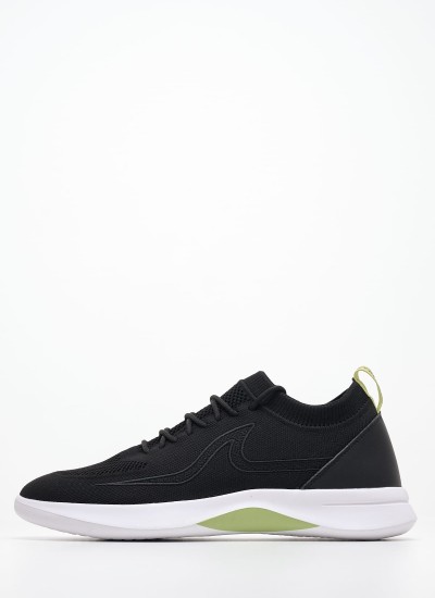 Ανδρικά Παπούτσια Casual 22418035 Μαύρο Ύφασμα Paul & Shark
