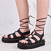 Women Platforms Low Nartilla Black Leather Dr. Martens Women Platforms Low Nartilla Black Leather Dr. Martens