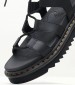 Women Platforms Low Nartilla Black Leather Dr. Martens