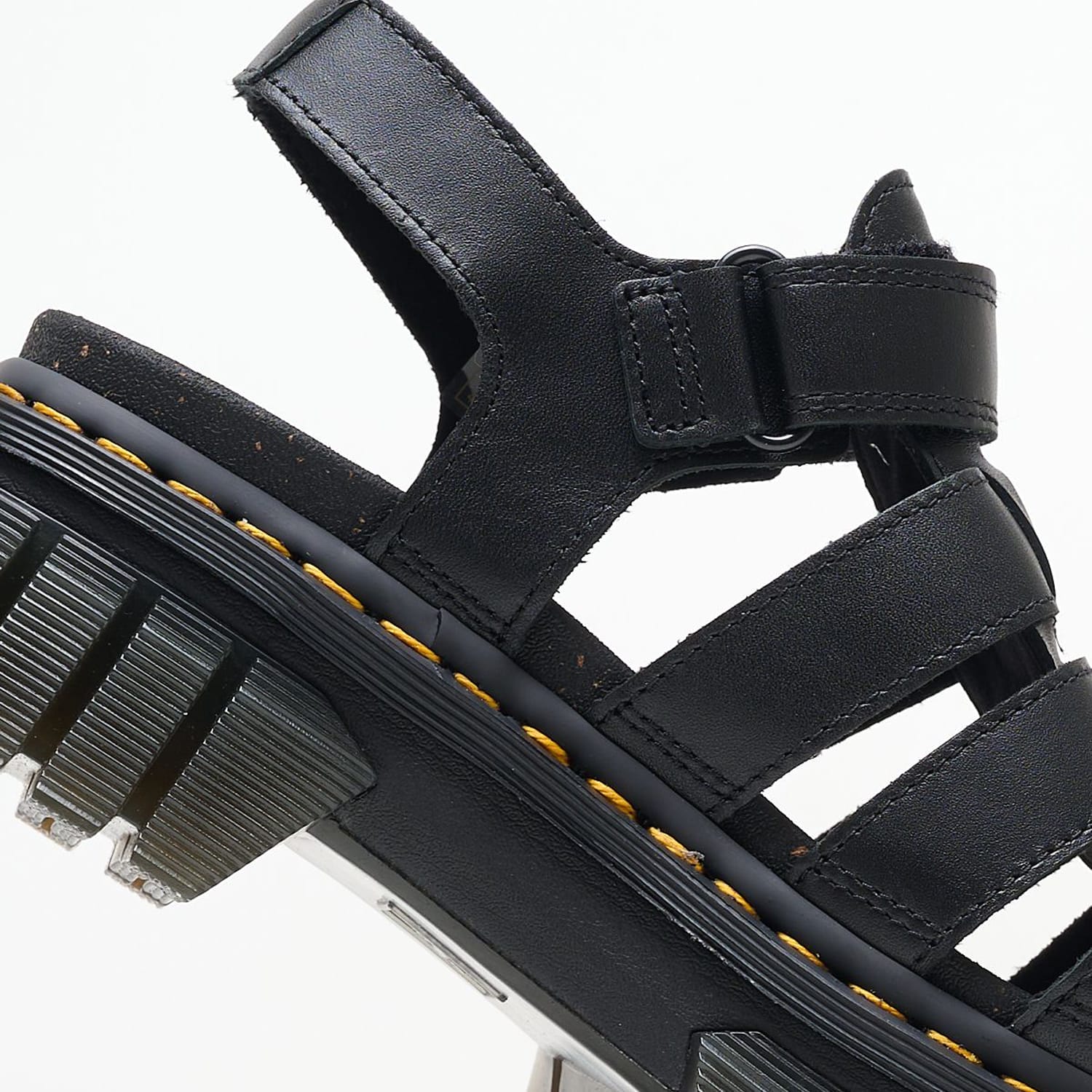 Women Sandals Ricki.Fisherman Black Leather Dr. Martens Women Sandals Ricki.Fisherman Black Leather Dr. Martens