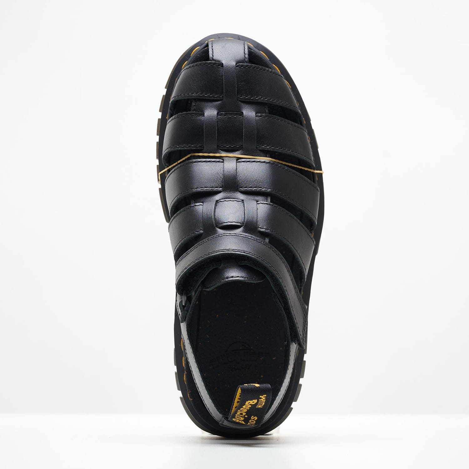 Women Sandals Ricki.Fisherman Black Leather Dr. Martens Women Sandals Ricki.Fisherman Black Leather Dr. Martens