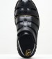 Women Sandals Ricki.Fisherman Black Leather Dr. Martens