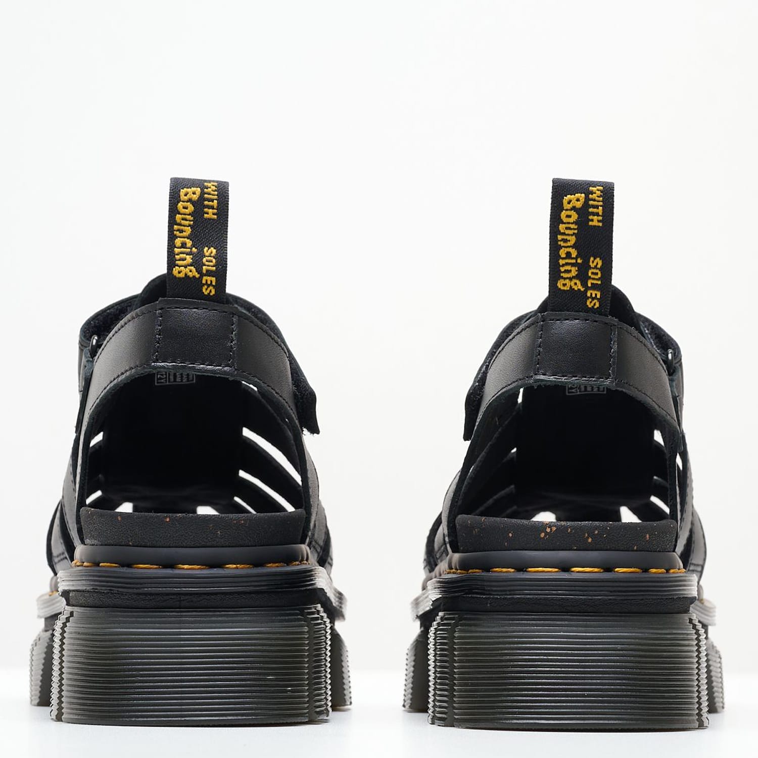 Women Sandals Ricki.Fisherman Black Leather Dr. Martens Women Sandals Ricki.Fisherman Black Leather Dr. Martens