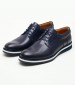 Men Shoes 49202 Blue Leather Vice