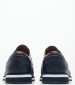 Men Shoes 49204 Blue Leather