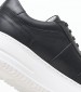 Men Casual Shoes 49304 Black Leather Vice