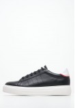 Men Casual Shoes 49306 Black Leather Vice