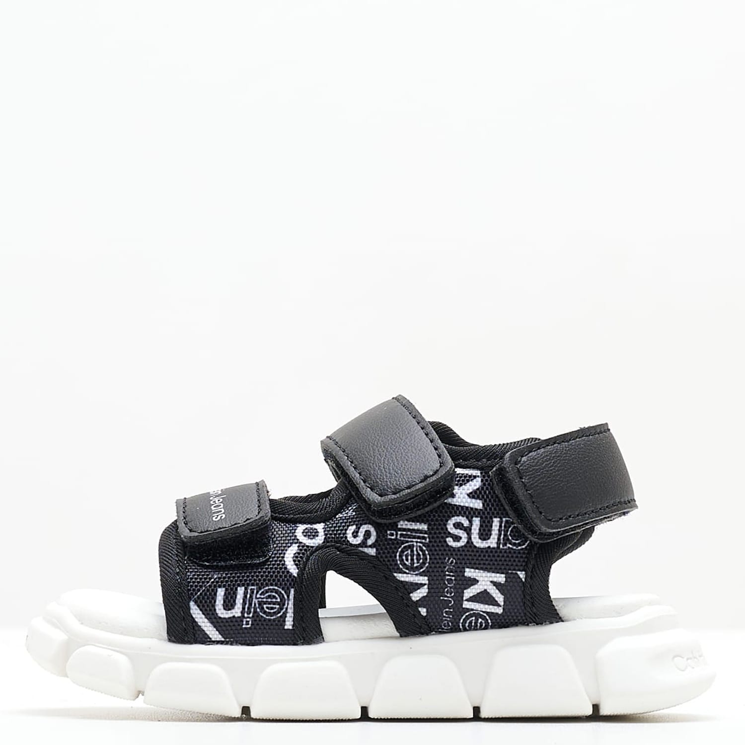 Παιδικές Σαγιονάρες & Πέδιλα Aop.Sandal Μαύρο ECOleather Calvin Klein
