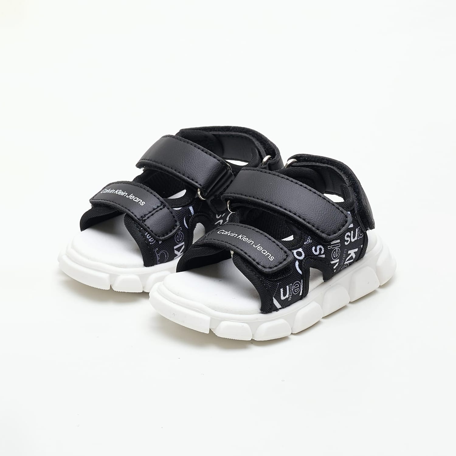 Kids Flip Flops & Sandals Aop.Sandal Black ECOleather Calvin Klein Kids Flip Flops & Sandals Aop.Sandal Black ECOleather Calvin Klein