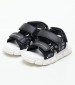 Kids Flip Flops & Sandals Aop.Sandal Black ECOleather Calvin Klein