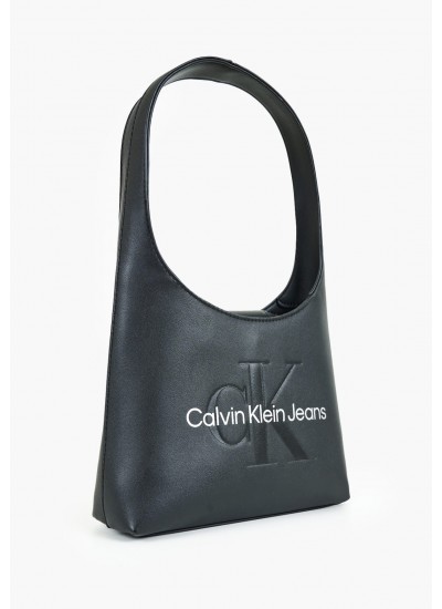 Γυναικείες Τσάντες Arch.Bag22 Μαύρο ECOleather Calvin Klein