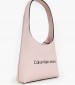 Women Bags Arch.Bag22 Pink ECOleather Calvin Klein