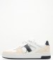 Women Casual Shoes Basket.Nbs White Leather Calvin Klein