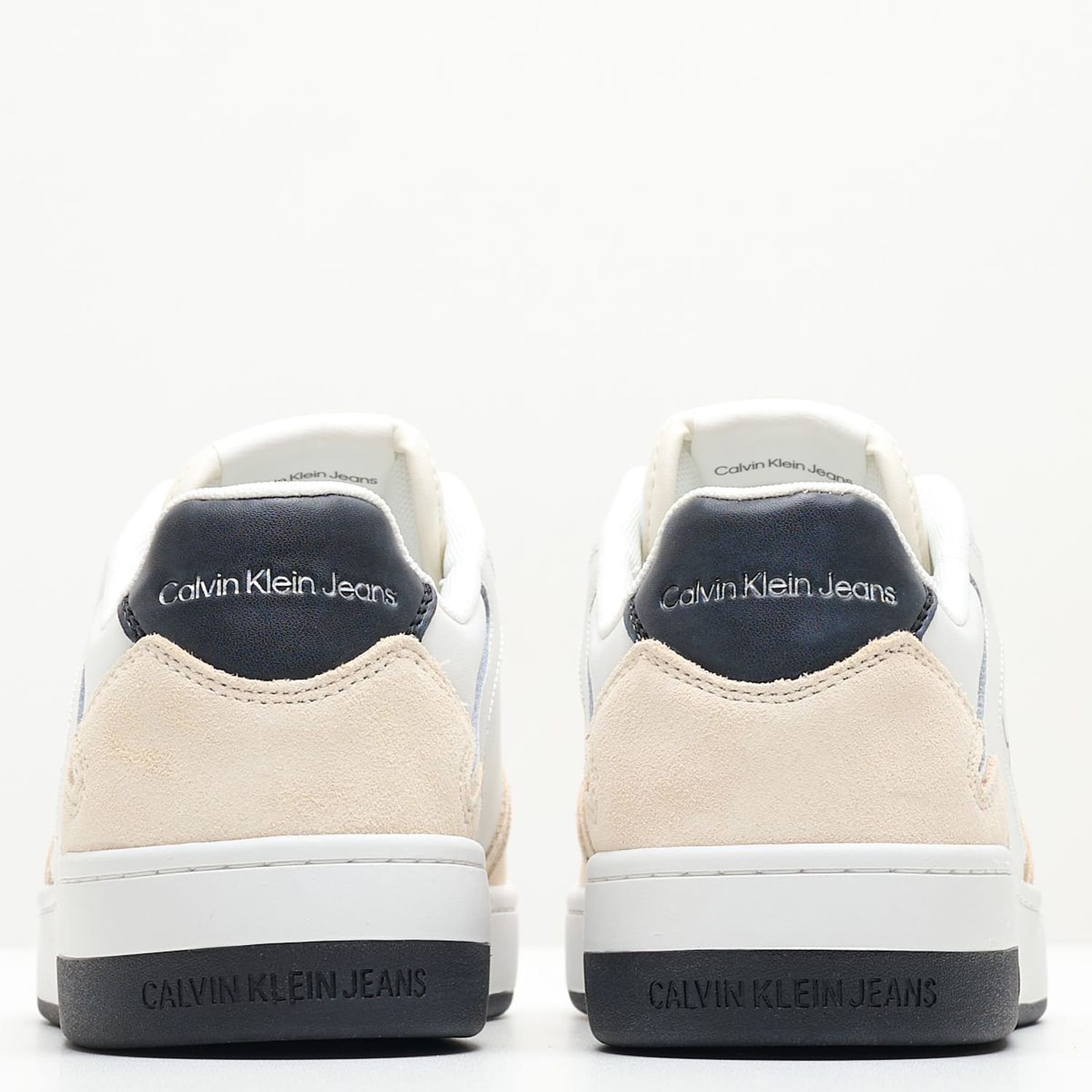 Γυναικεία Παπούτσια Casual Basket.Nbs Άσπρο Δέρμα Calvin Klein Γυναικεία Παπούτσια Casual Basket.Nbs Άσπρο Δέρμα Calvin Klein