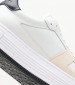 Women Casual Shoes Bold.Mix White Leather Calvin Klein