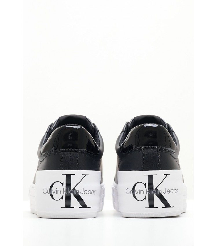 Γυναικεία Παπούτσια Casual Bold.Vulc Μαύρο Δέρμα Calvin Klein