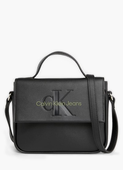 Γυναικείες Τσάντες Boxy.Flap Μαύρο ECOleather Calvin Klein