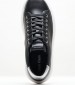 Women Casual Shoes Bubble.Cupsole Black Leather Calvin Klein