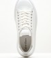 Γυναικεία Παπούτσια Casual Bubble.Cupsole Άσπρο Δέρμα Calvin Klein