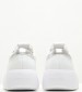 Γυναικεία Παπούτσια Casual Bubble.Cupsole Άσπρο Δέρμα Calvin Klein