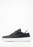 Men Casual Shoes Chunky.Insat Black Leather Calvin Klein
