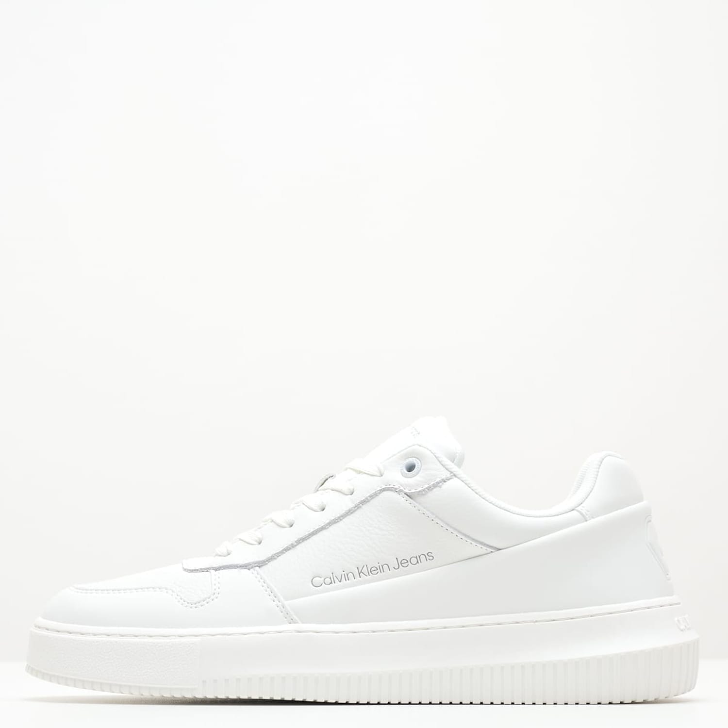 Ανδρικά Παπούτσια Casual Chunky.Insat Άσπρο Δέρμα Calvin Klein